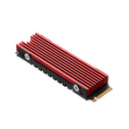 FinalCool M.2 2280 NVME SSD Radiator Aluminum Heat Sink for Desktop PC PS5, M.2 2280 Red, M.2 2280 Black, M.2 2280 Silver