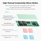 For PS5 Slim / Pro FinalCool M.2 2280 NVME SSD Radiator Integrated Aluminum Alloy Heatsink, M.2 2280 NVME SSD Radiator