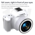 48 Million Pixel 2K Ultra HD Mini Digital Portable Camera, Black, White, White+Fill Light, Black+Fill Light
