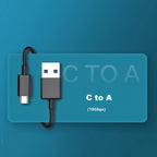 JEYI mSATA to USB 3.1 Type-C 6Gbps SSD Enclosure Adapter Case Aluminum External SSD Case, JEYI