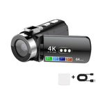 WiFi HD 4K Lightless Colorful Night Vision Digital Video Camera, Black, Black + Fill Light, Black + Lens Hood, Black + Wireless Noise Reduction Microphone, Black + Bracket, Black 4pcs /Set, Red, Red + Fill Light, Red + Lens Hood                        ...