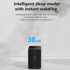 Blueendless DB3502F USB3.0/Type-C Non-array 2.5/3.5-inch Dual-Bay Mobile Hard Disk Box, US Plug, EU Plug, UK Plug, AU Plug
