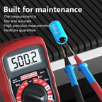 Multimeter Pens Pointed Silicone Cord Frostproof Detachable Stainless Steel Test Pen Accessories, P23A