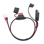 O-Terminal to SAE Power Cable With Fuse Battery Charger Extension Adapter Wire, 60cm