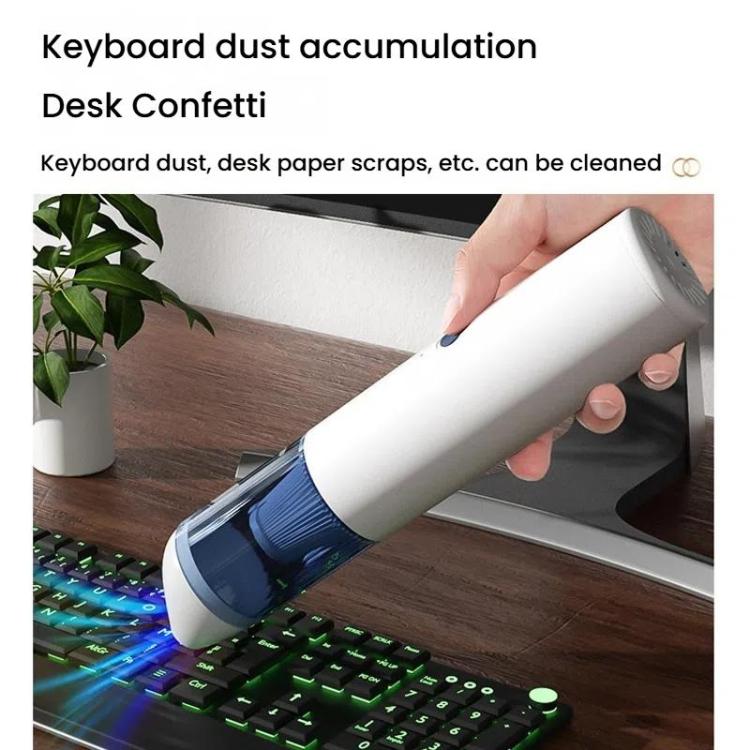 Portable Wireless Car Vacuum Cleaner Small Chargeable Handheld Wet / Dry Large Suction Household Vacuum Cleaner