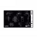 Cell Phone Computer Repair Workbench Heat Insulation Mat High Temperature Resistant Odorless Silicone Mat, M3 (Black)