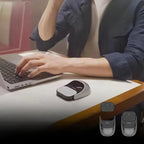 Cheerdots 2 Smart Magnetic Split Air Mouse Wireless Charging Bluetooth Dual Mode Mouse, Black Basic, Dark Grey Basic, Black Recording, Dark Grey Recording