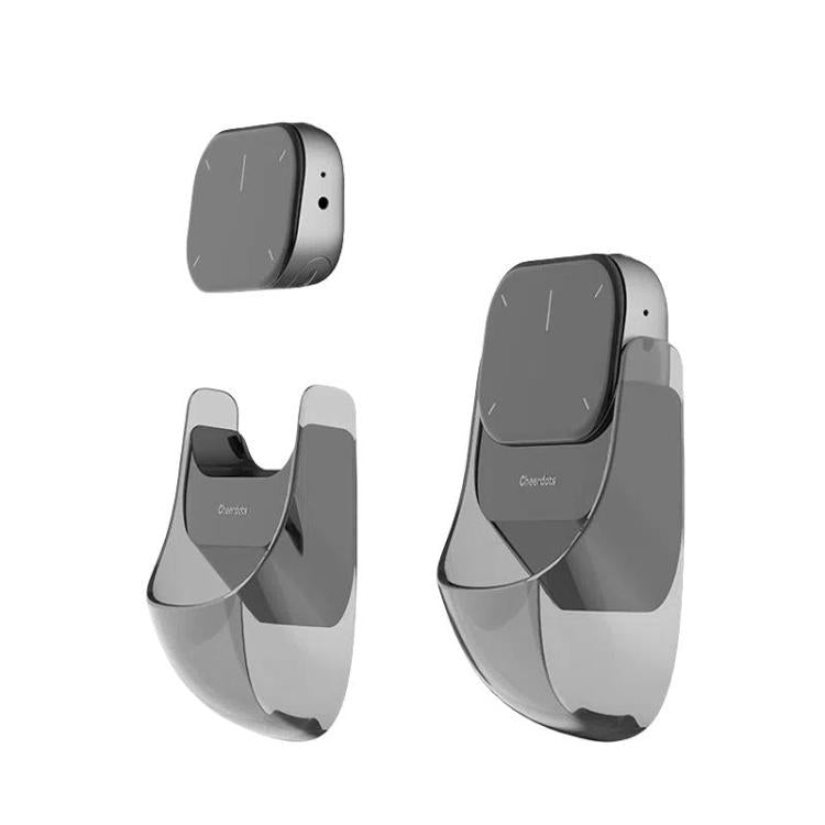 Cheerdots 2 Smart Magnetic Split Air Mouse Wireless Charging Bluetooth Dual Mode Mouse, Black Basic, Dark Grey Basic, Black Recording, Dark Grey Recording