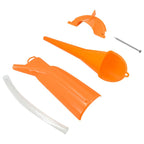 3pcs / Set For Harley Motorcycle Multifunctional Waste Oil Diverter Plastic Funnel
