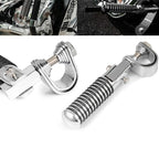 For Harley Motorcycle Modification Collapsible Footpegs Foot Guard Spike Mounted Pedals