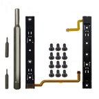 For Nintendo Switch Console 1pair Slide Rail With Tool Set NS Repair Parts, With Tool Set