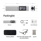 HD 2.7K FPV Eyeglasses Camera 0.96 inch IPS Color Screen Convenient Shooting