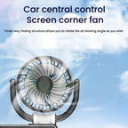 Car Three-way Folding Screen Corner Fan