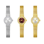 BS Bee Sister Elegant Quartz Watch Light Luxury Temperament Antique Women Watch Holiday Gift