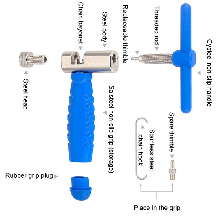 Mountain Bicycle Chain Cutter Steel Chain Release Tool