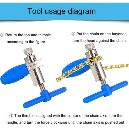 Mountain Bicycle Chain Cutter Steel Chain Release Tool