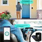 Smart Bluetooth Key Box Supports Fingerprint/APP/Password/IC Card Unlocking, Tuya  App, TTLOCK App