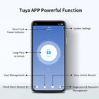 Smart Bluetooth Key Box Supports Fingerprint/APP/Password/IC Card Unlocking, Tuya  App, TTLOCK App