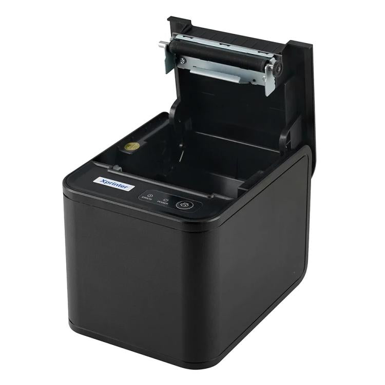 Xprinter XP-80T 80mm QR Code Supermarket Receipt Label Thermal Printer, USB, USB+Lan