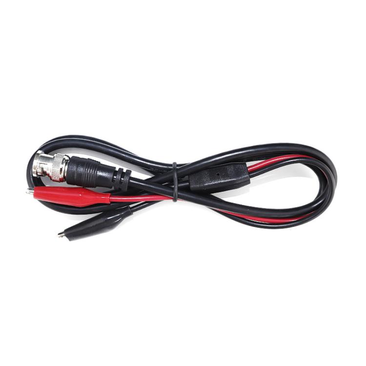 BNC Male To 2 Crocodile Clip Oscilloscope Probe Cable Q9 Signal Test Cable, 0.5m, 1m, 1.5m