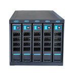 5-Bay Hot Swap Hard Drive Cage 3.5"/2.5" HDD/SSD Compatible For 3x5.25" Optical Drive Position