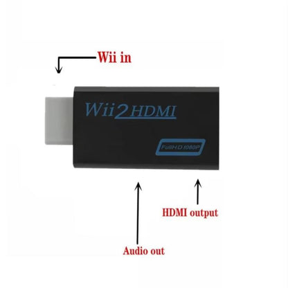 WII 2 To HDMI HD Converter