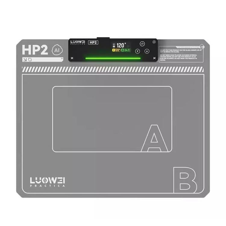 LUOWEI HP2 Screen Heating Table Constant Temperature Screen Removal Treasure Phone Tablet Screen Changing Removal Heating Separation, EU Plug, US Plug