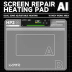 LUOWEI HP2 Screen Heating Table Constant Temperature Screen Removal Treasure Phone Tablet Screen Changing Removal Heating Separation, EU Plug, US Plug
