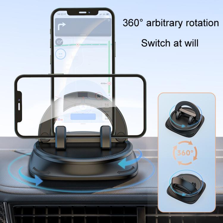 Car Center Console Fixed Navigation Phone Holder Installation-Free Snap-On Phone Support Bracket, Z12