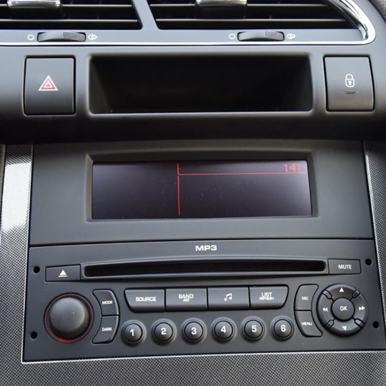 For 307 C4 Triumph 3008 Car Driving Computer Screen Frame Center Multi-function Screen Navigation Frame