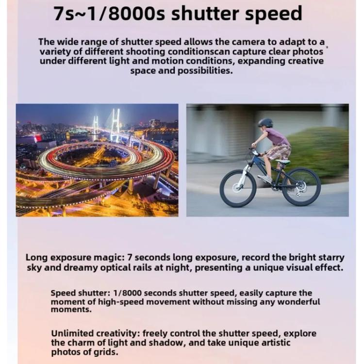 Ordro G930 8.0MP 5K CCD Digital Camera 5X Optical Zoom & Wide-Angle 3.2" Touch Screen Vlogging Camera, G930 White, G930 Blac