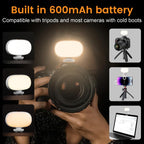 Camera Mini Fill Light LED Cell Phone Soft Light Video Conference Photography Lamp Handheld Selfie Lamp