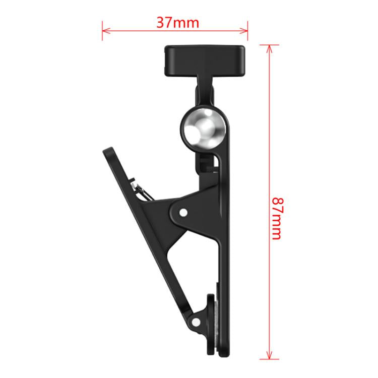 LED Selfie Fill Light Clamp Cell Phone Pocket Fill Light Cold Boot Clip Laptop Tablet External Fixed Holder