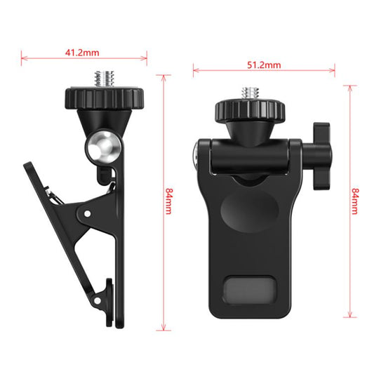 1/4 Screw Universal Fill Light Cell Phone Clip GoPro Video Conference Laptop PC External Clip