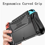 For Switch OLED Console TPU Protective Cover Integrated Shell With 2 Game Card Slots