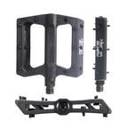 RACEWORK RK091 1pair Mountain Bike Nylon Fiber Pedals Cycling Anti-slip Pedals