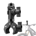 Camera Clip Motorcycle Bicycle Handlebar Crab Clamp For Sports Camera, Without Adapter, With Adapter