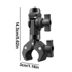 Camera Clip Motorcycle Bicycle Handlebar Crab Clamp For Sports Camera, Without Adapter, With Adapter