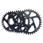 RACEWORK 7075-T6 For SRAM Mountain Bike Single Plate Round Bicycle Sprocket, 3mm 32T, 3mm 34T, 3mm 36T, 3mm 38T, 6mm 32T, 6mm 34T, 6mm 36T