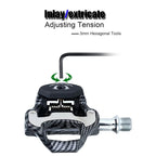 RACEWORK R358 Road Bike Self-locking Pedal Bearing Bicycle Pedal, For LOOK system, For SPD system