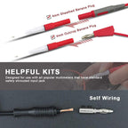 4pcs /Set 0.7mm Multimeter Non-Destructive Probe Electrical Auto Repair Test Probe
