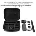 BKANO For DJI Osmo Action 3 / 4 / 5 Pro Sports Camera Storage Bag Portable Protective Bag Case