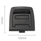 For BMW X5 E70 / X6 E71 E72 Car Boot Handle Inside Trunk Lid Bottom Plate Handle 51479120283, With Lock Hole Black, With Lock Hole Beige, Without Lock Hole Black, Without Lock Hole