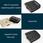 For BMW X5 E70 / X6 E71 E72 Car Boot Handle Inside Trunk Lid Bottom Plate Handle 51479120283, With Lock Hole Black, With Lock Hole Beige, Without Lock Hole Black, Without Lock Hole
