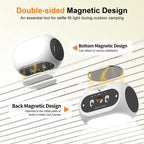 For DJI / Zhiyun Handheld Gimbal Stabilizer Fill Light Magnetic LED Photography Lamp Mobile Phone Fill Light, XJ97 One Lamp, XJ97 Dual Lamp, XJ97P One Lamp + Clips Set, XJ97P Dual Lamp + Clips Set