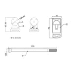 2pcs /Set Universal Portable Magnetic Lanyard For Multimeter, 2pcs /Set