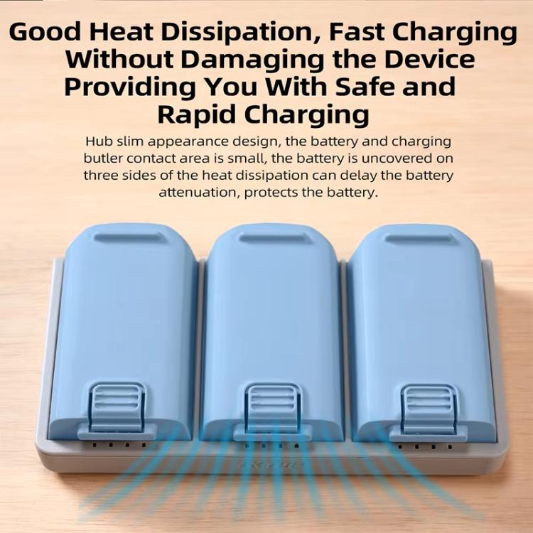 For DJI Neo Battery LKTOP Three-Way Charger 65W Fast Charging Hub, NC036