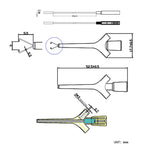 Mini Aircraft Multimeter Test Hook High Voltage IC Clip
