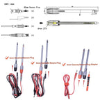 Banana Plug Multimeter Non-Destructive Piercing Probe, 2mm Jack, 4mm Jack
