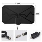 3600 Miles 4K Digital Antenna TV indoor Amplifier Signal Booster DVB-T2 HDTV Antenna, 3M DVB-T